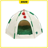 Nhà Nệm Cho Chó Mèo Hình Lều Cắm Trại ZEZE - Paddy Pet Shop